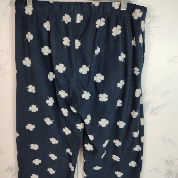 Lucky Brand Sleepwear Men's Pajama Pants Blue White Large - Picture 7 of 11
